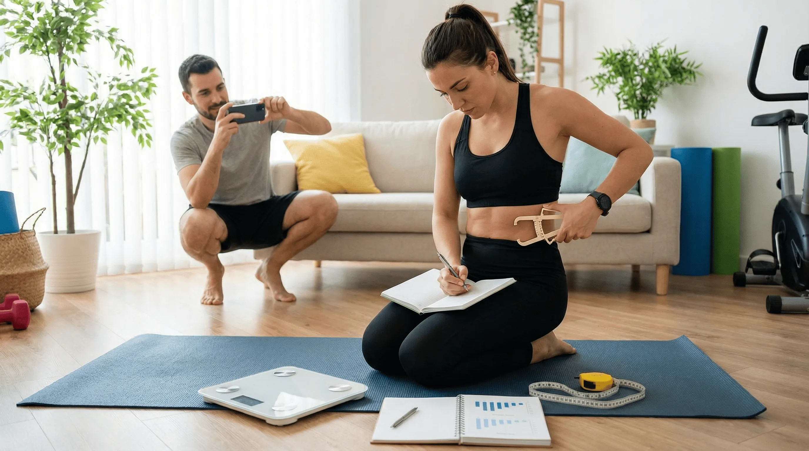 How to Track Body Fat Changes Over Time (Without a Scale)